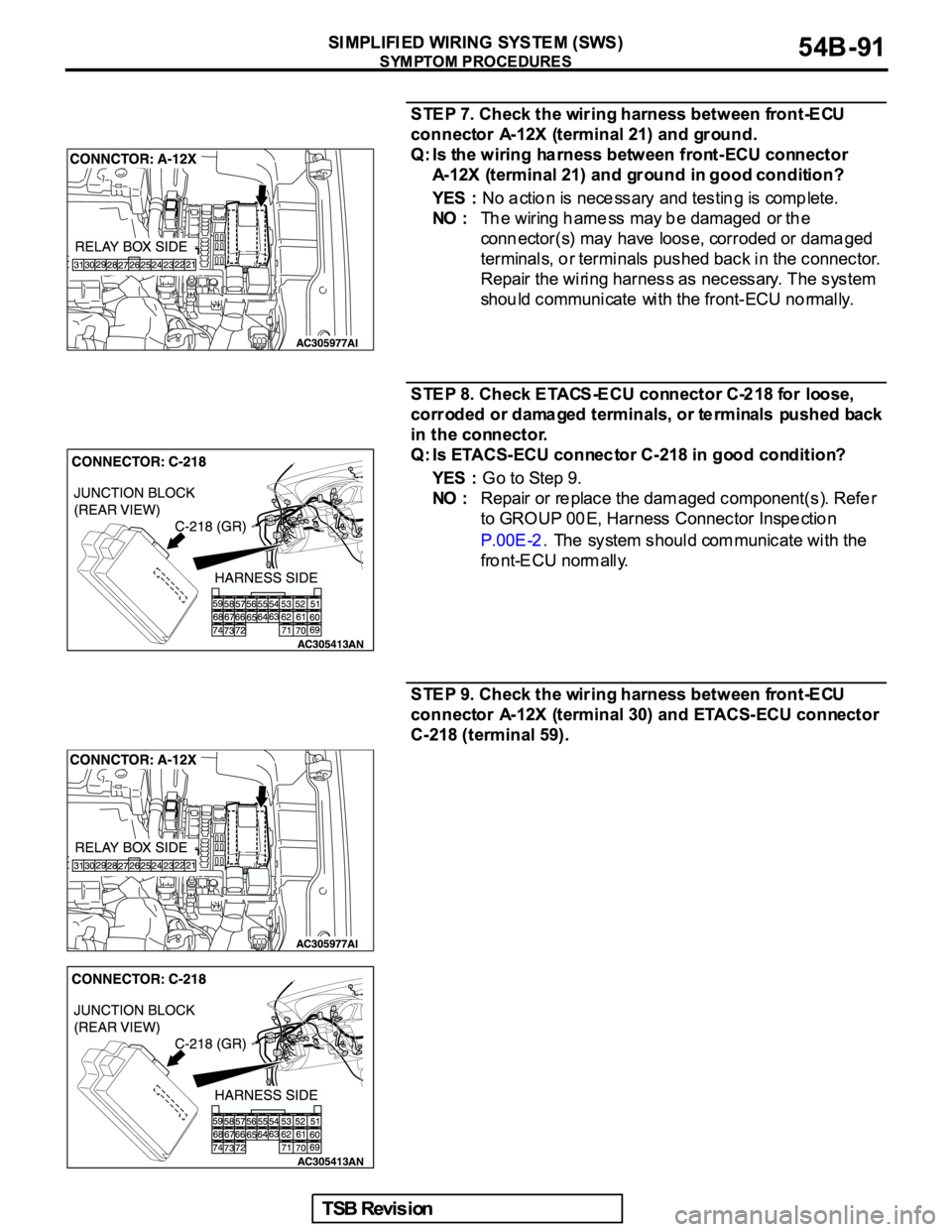 MITSUBISHI GALANT 2005  Service Repair Manual 
