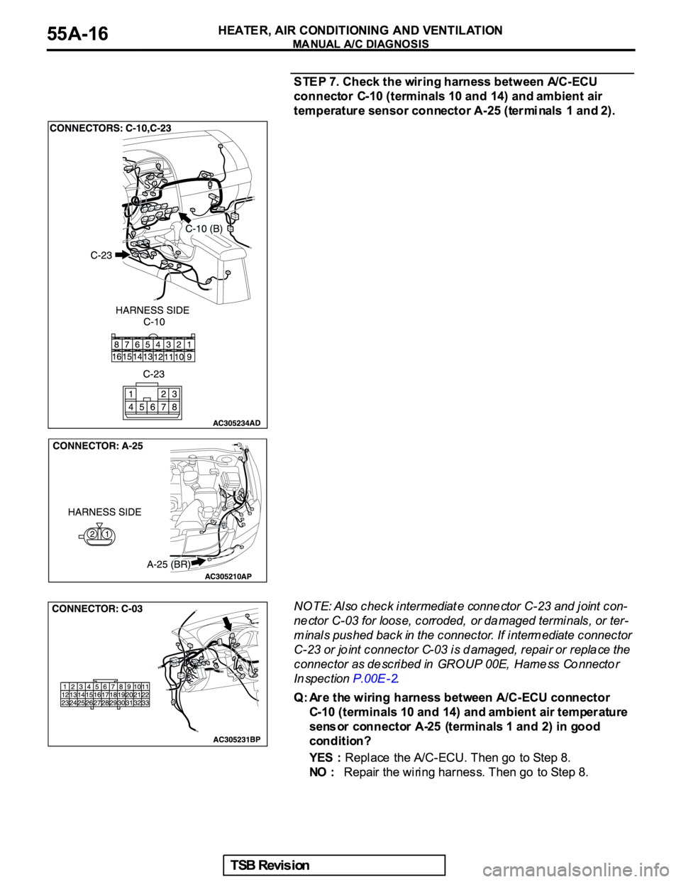 MITSUBISHI GALANT 2005  Service Repair Manual 