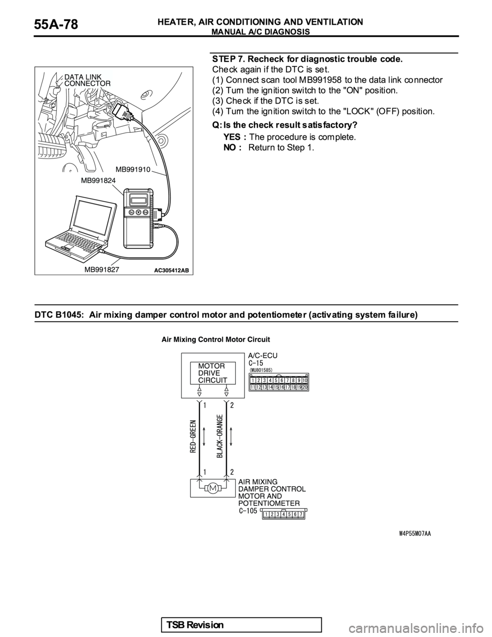 MITSUBISHI GALANT 2005  Service Repair Manual 