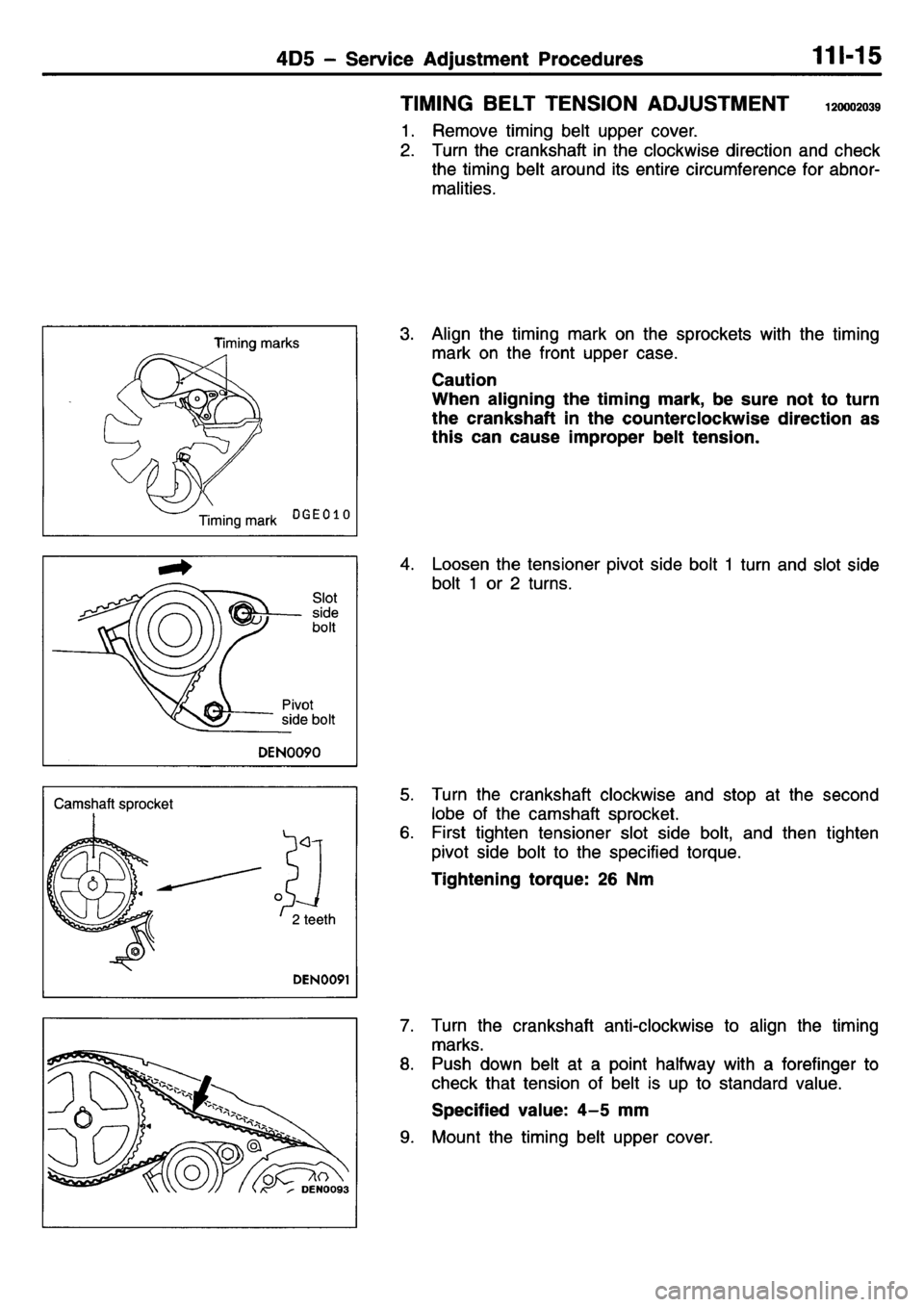 MITSUBISHI L400 1995  Workshop  Service Repair Manual 