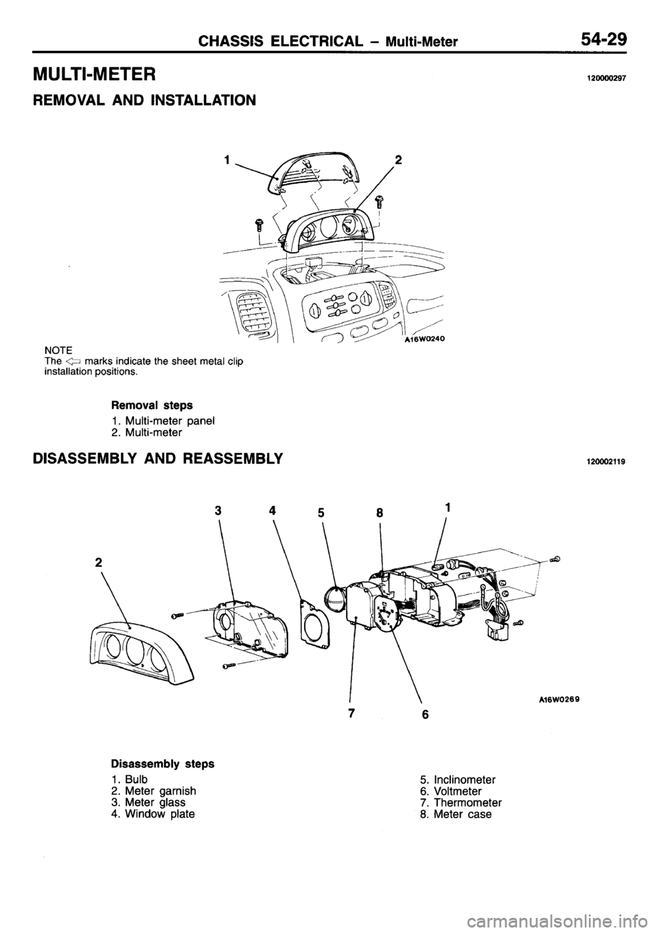 MITSUBISHI L400 1995  Workshop  Service Repair Manual 