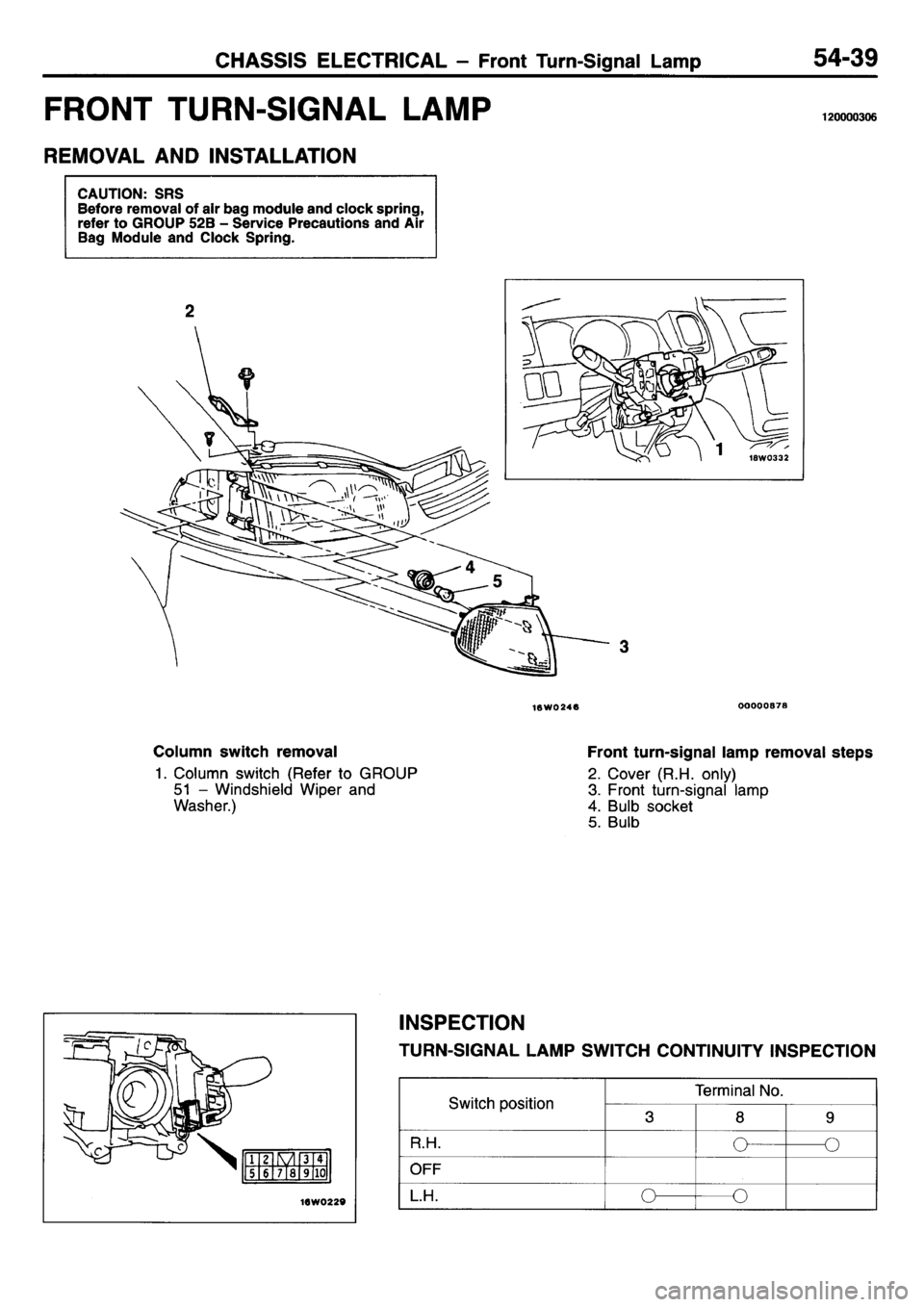 MITSUBISHI L400 1995  Workshop  Service Repair Manual 