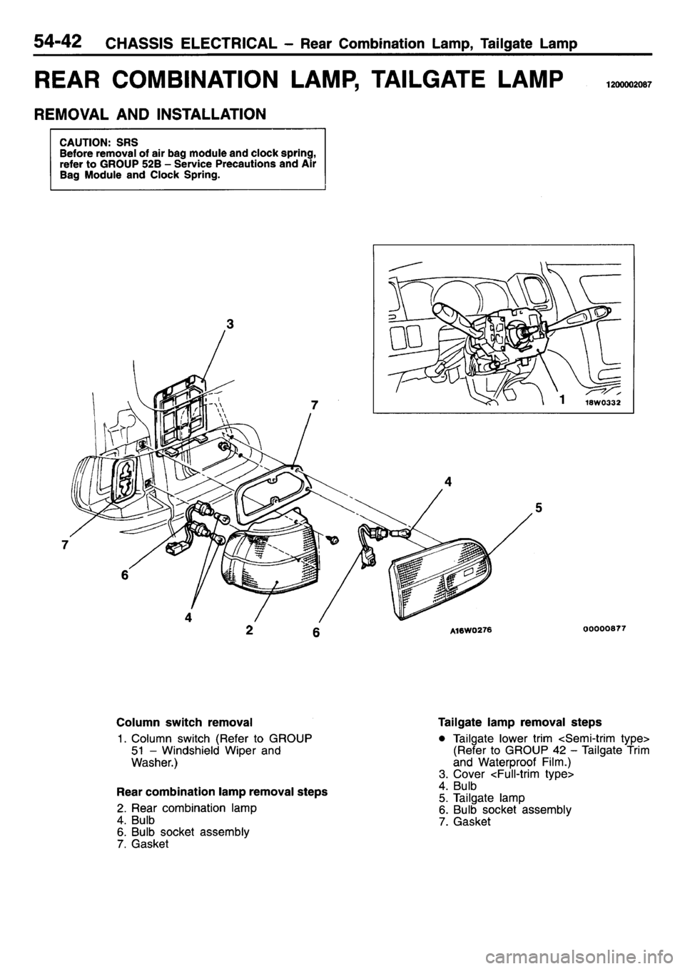 MITSUBISHI L400 1995  Workshop  Service Repair Manual 