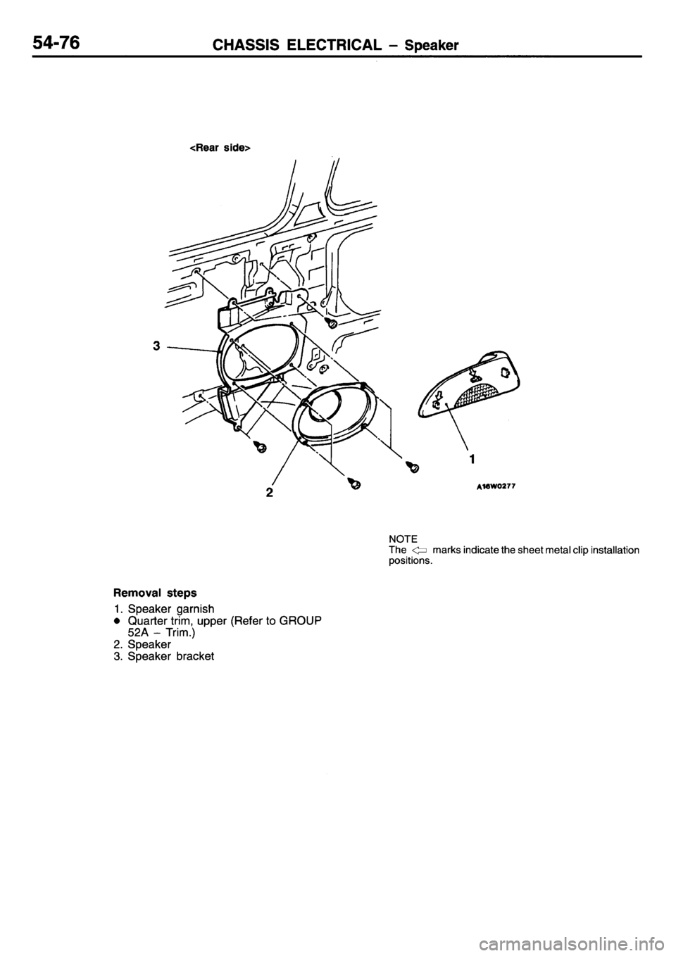 MITSUBISHI L400 1995  Workshop  Service Repair Manual 