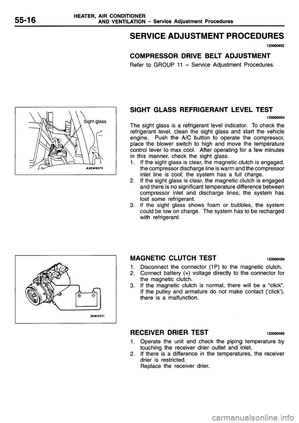 MITSUBISHI L400 1995  Workshop  Service Repair Manual 