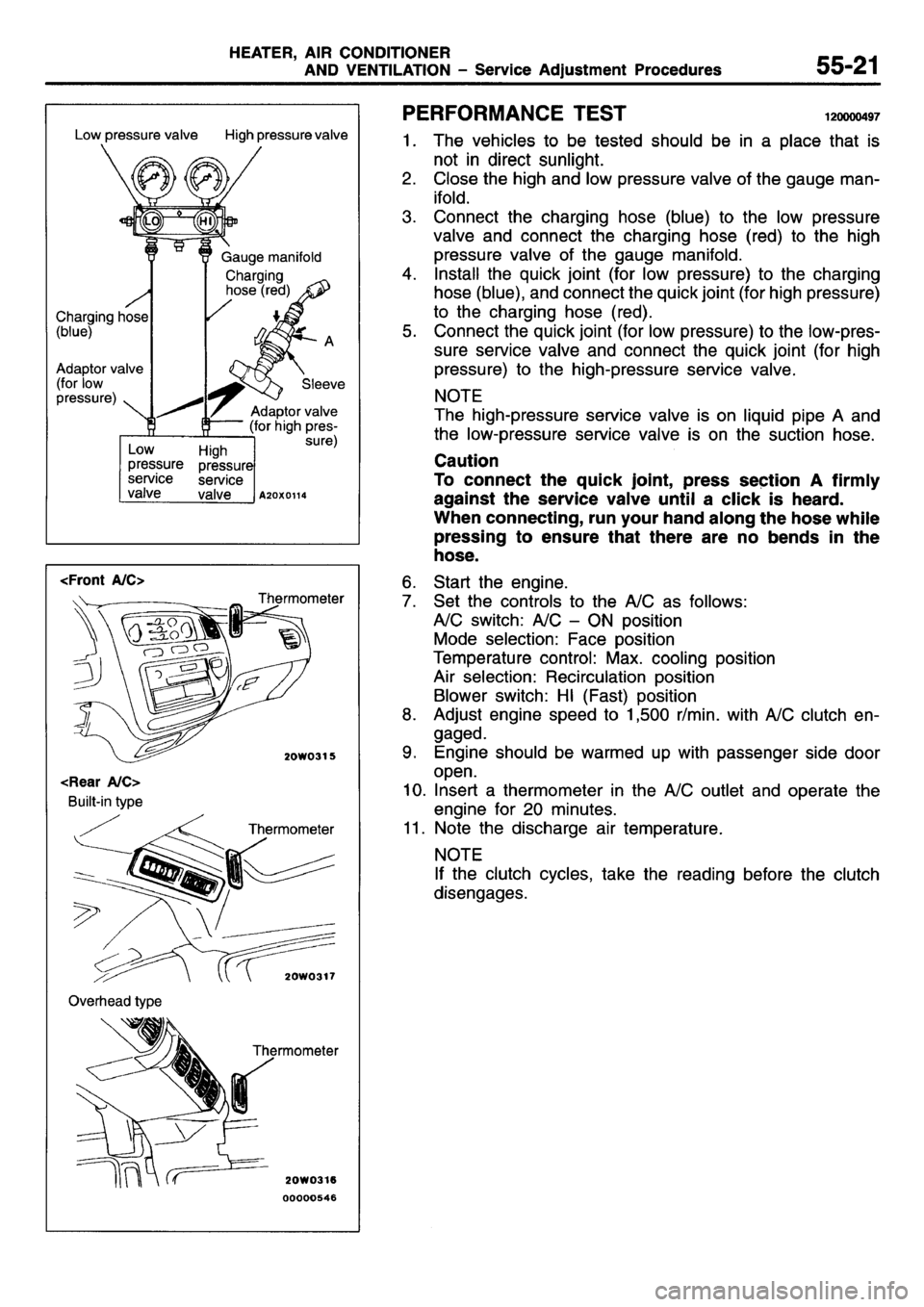 MITSUBISHI L400 1995  Workshop  Service Repair Manual 