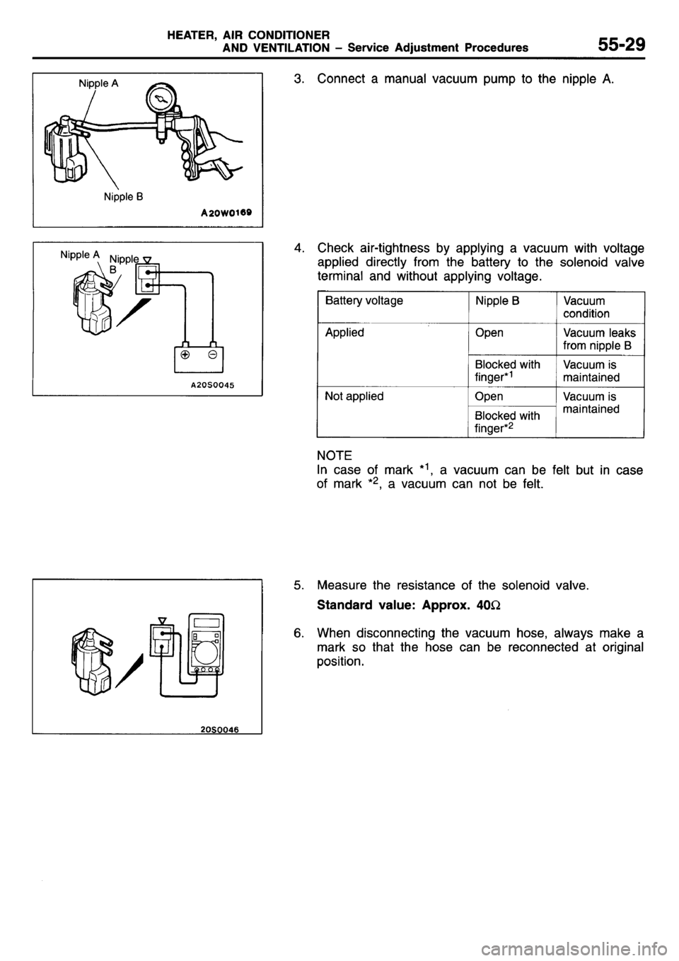 MITSUBISHI L400 1995  Workshop  Service Repair Manual 