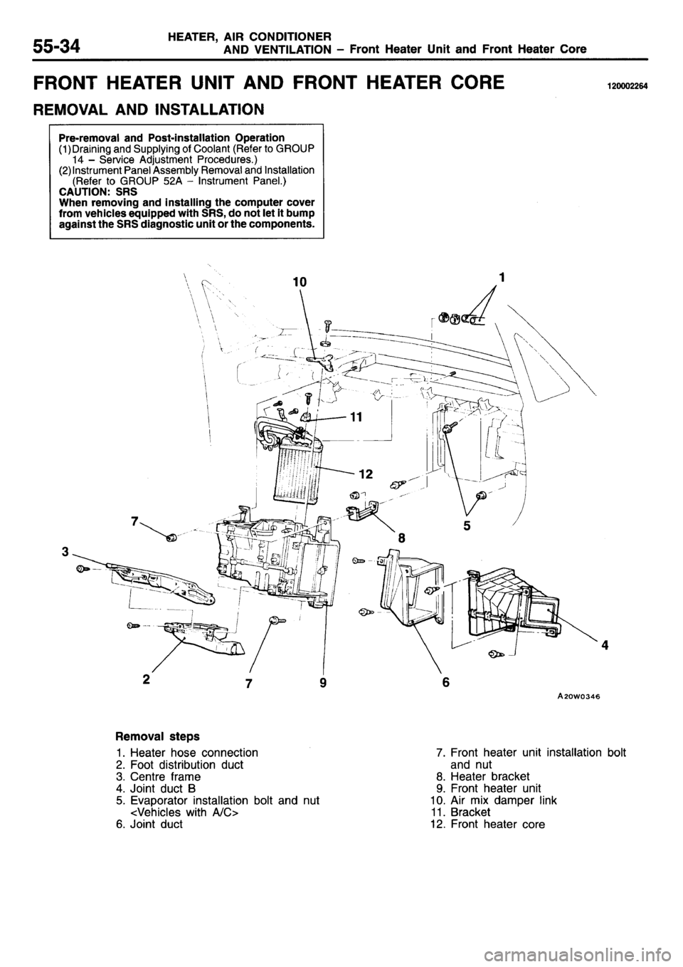 MITSUBISHI L400 1995  Workshop  Service Repair Manual 