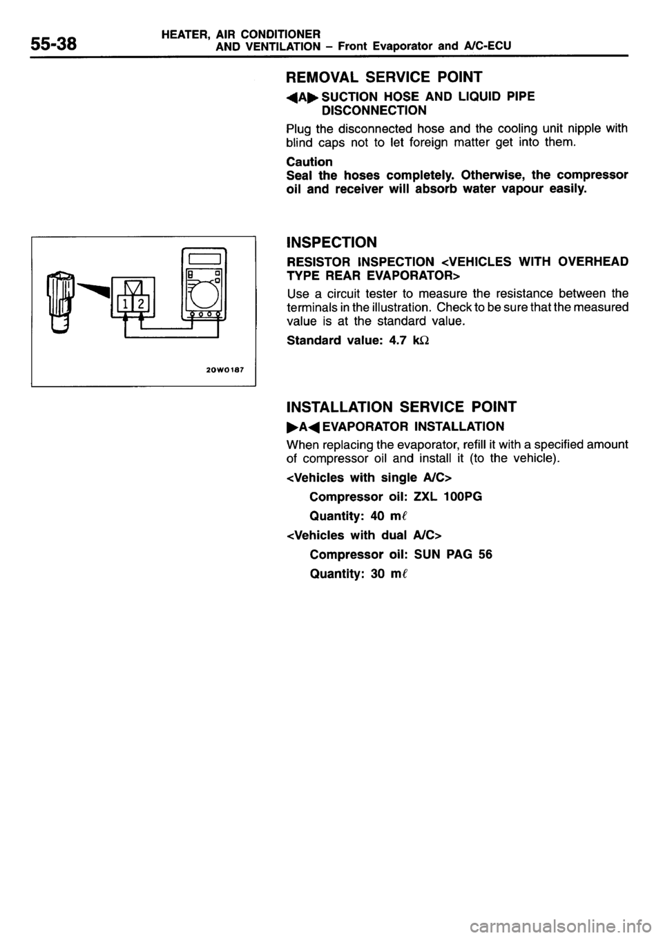 MITSUBISHI L400 1995  Workshop  Service Repair Manual 