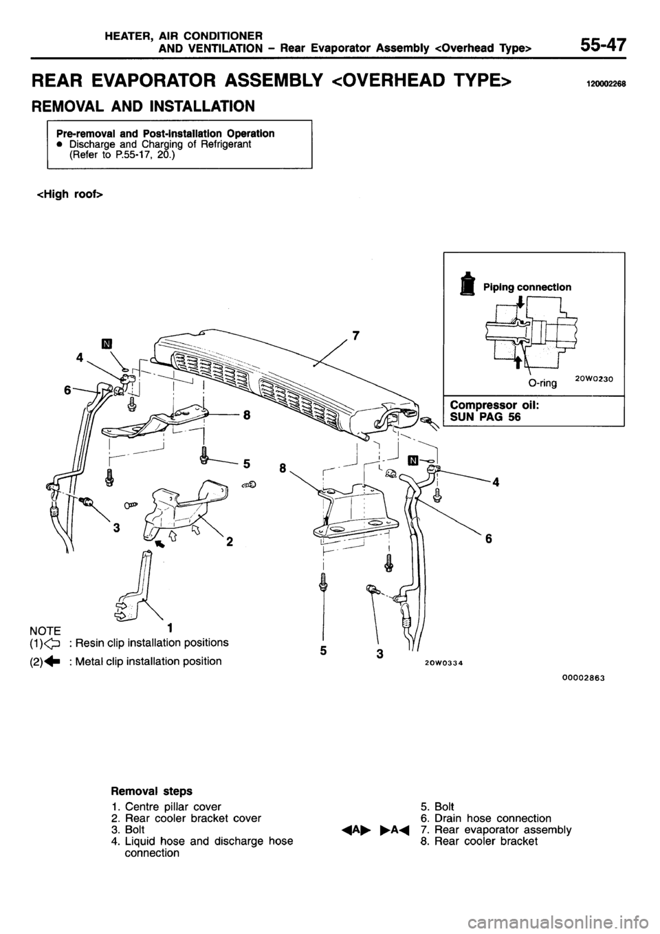 MITSUBISHI L400 1995  Workshop  Service Repair Manual 