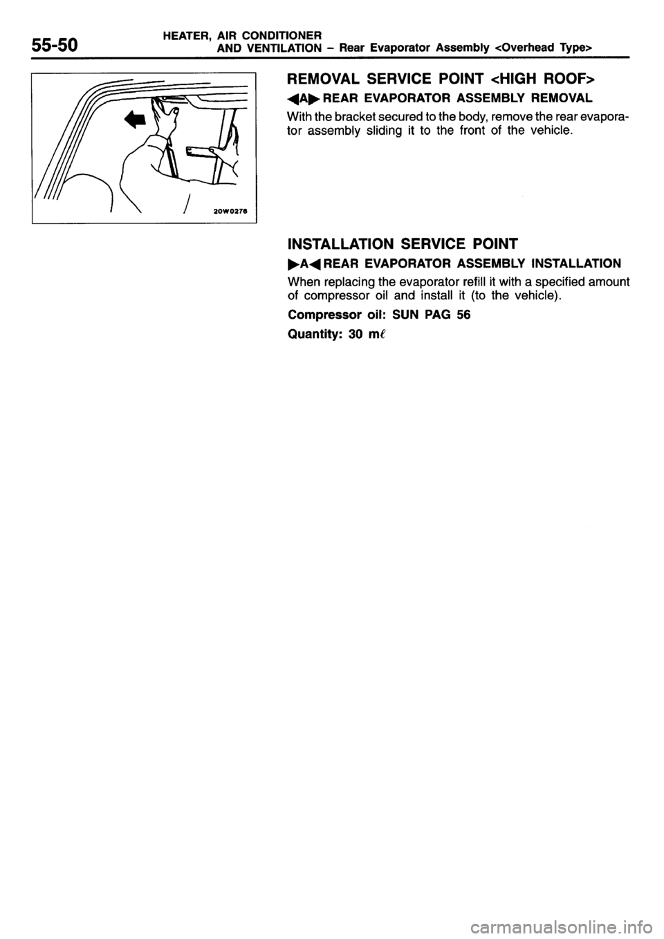 MITSUBISHI L400 1995  Workshop  Service Repair Manual 