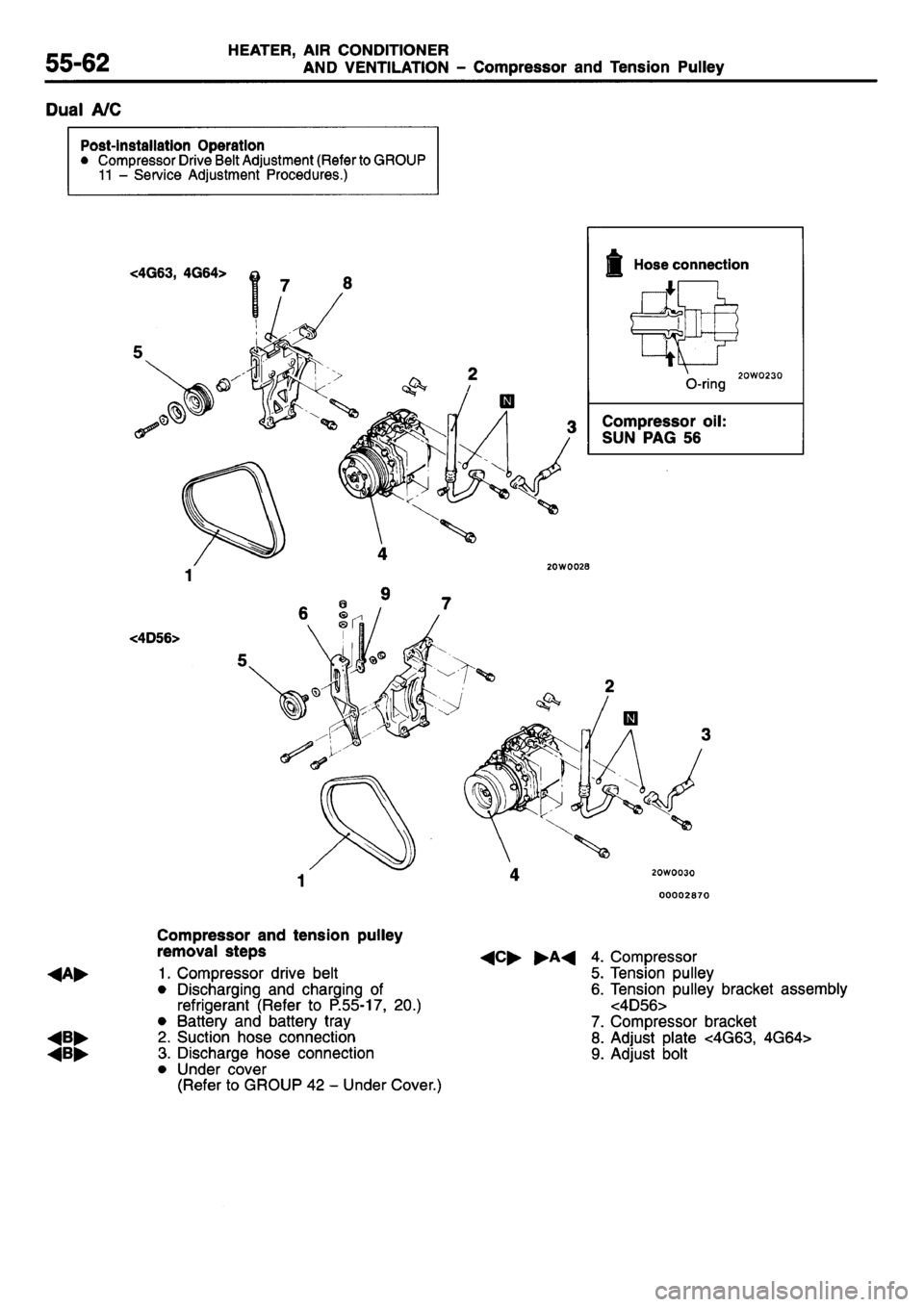 MITSUBISHI L400 1995  Workshop  Service Repair Manual 
