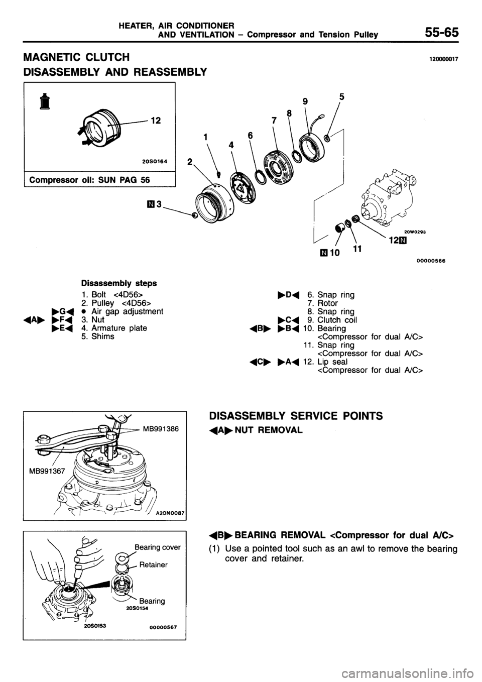 MITSUBISHI L400 1995  Workshop  Service Repair Manual 