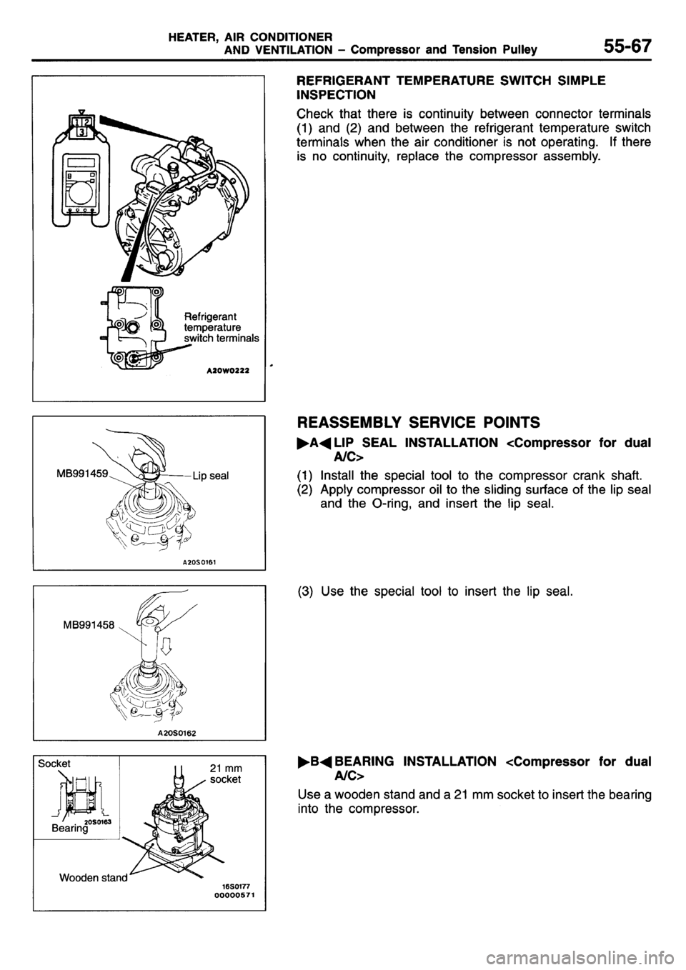 MITSUBISHI L400 1995  Workshop  Service Repair Manual 