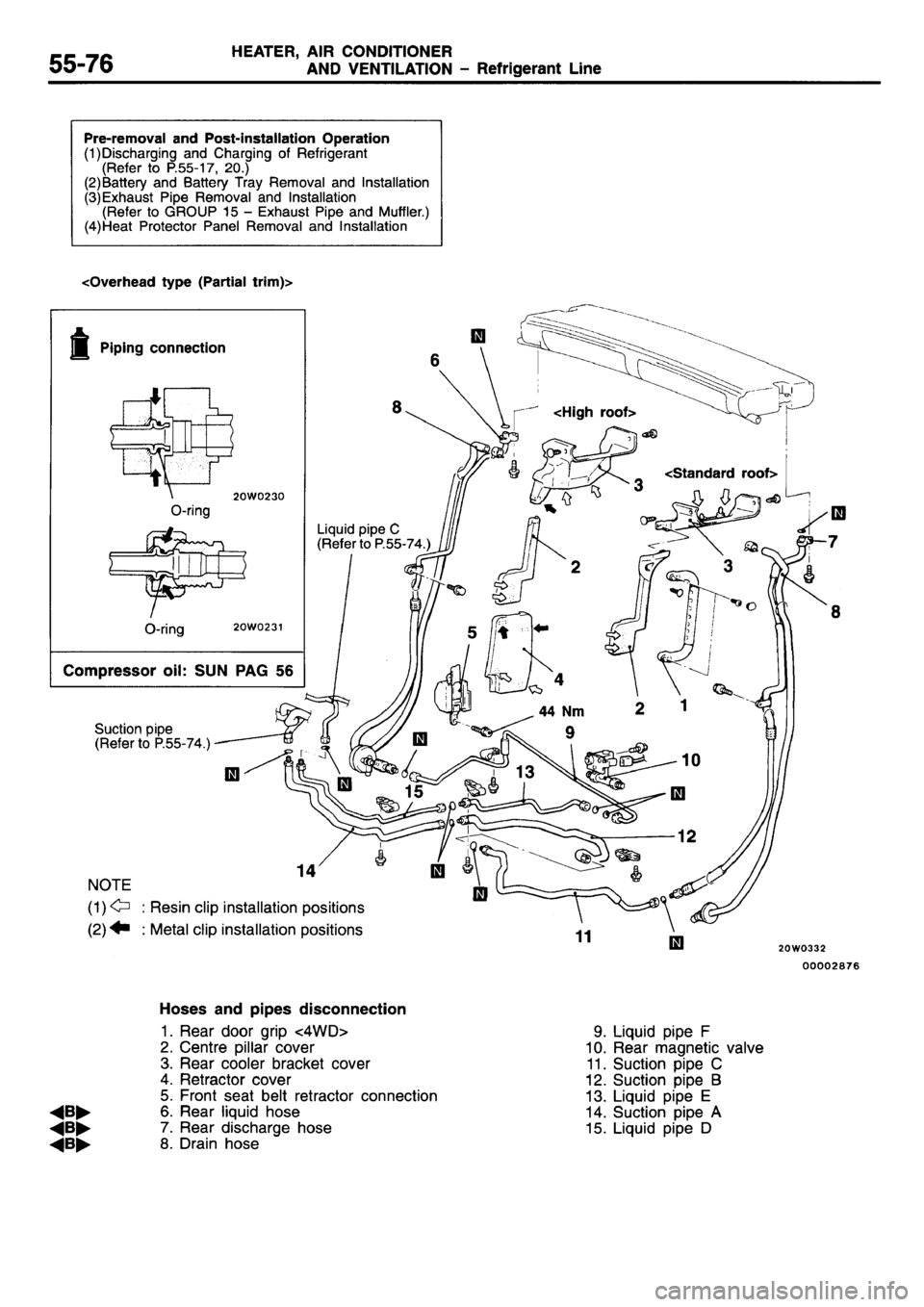 MITSUBISHI L400 1995  Workshop  Service Repair Manual 