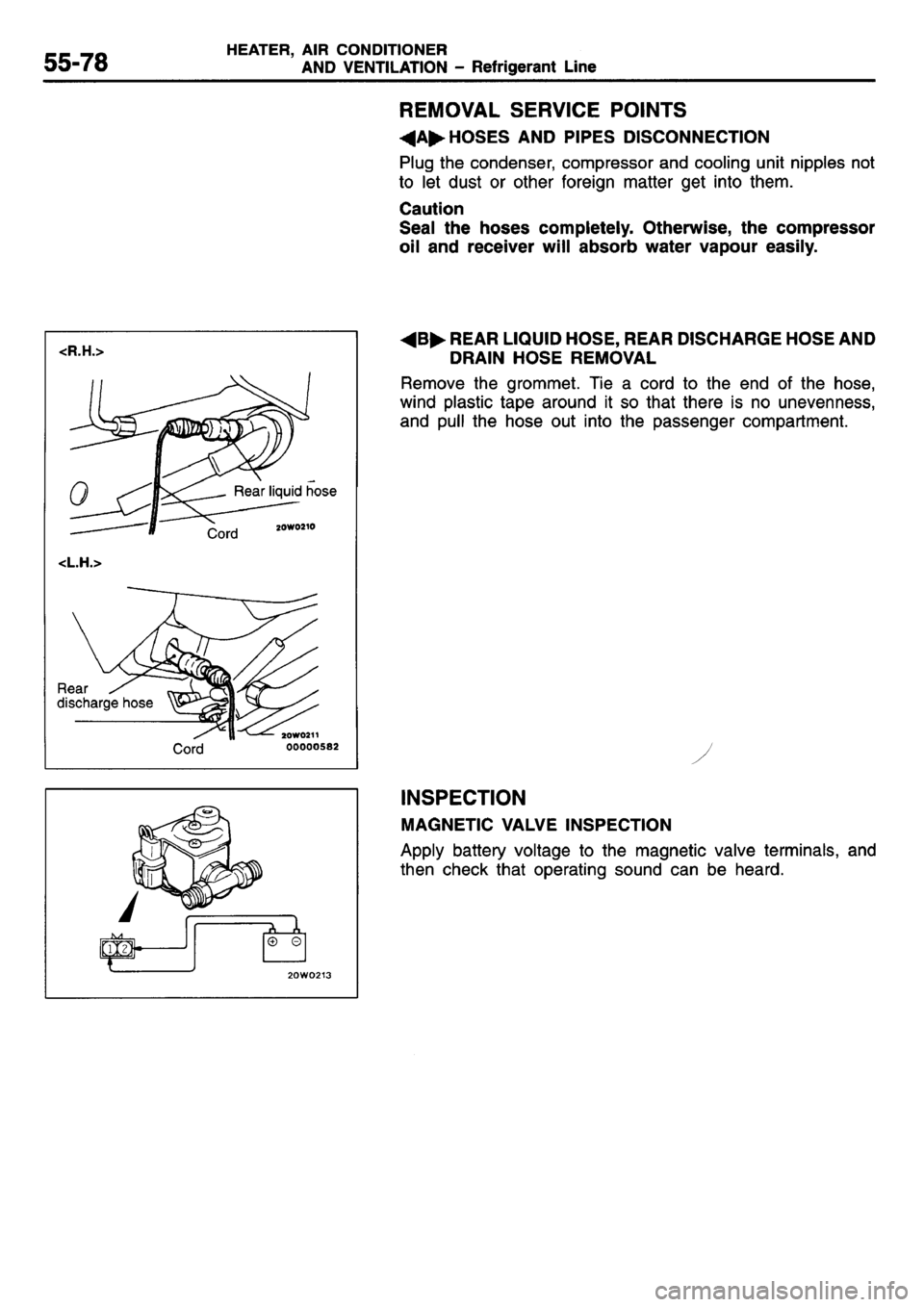 MITSUBISHI L400 1995  Workshop  Service Repair Manual 