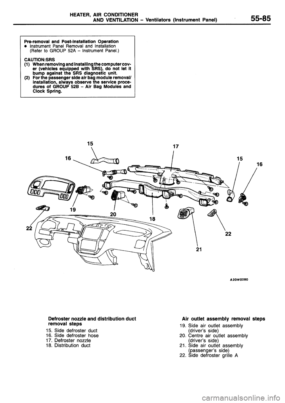 MITSUBISHI L400 1995  Workshop  Service Repair Manual 