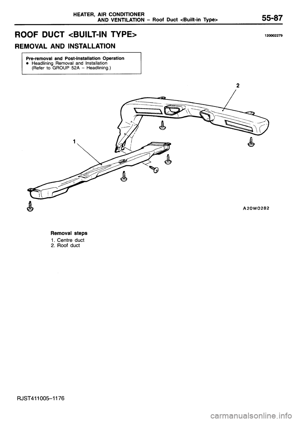 MITSUBISHI L400 1995  Workshop  Service Repair Manual 