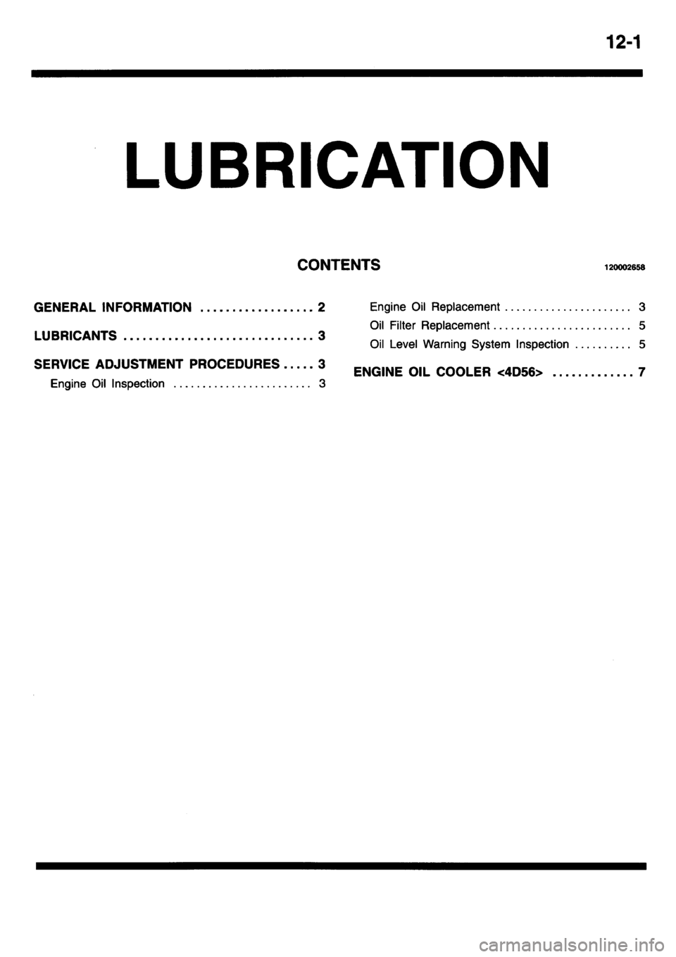 MITSUBISHI L400 1995  Workshop  Service Repair Manual 
