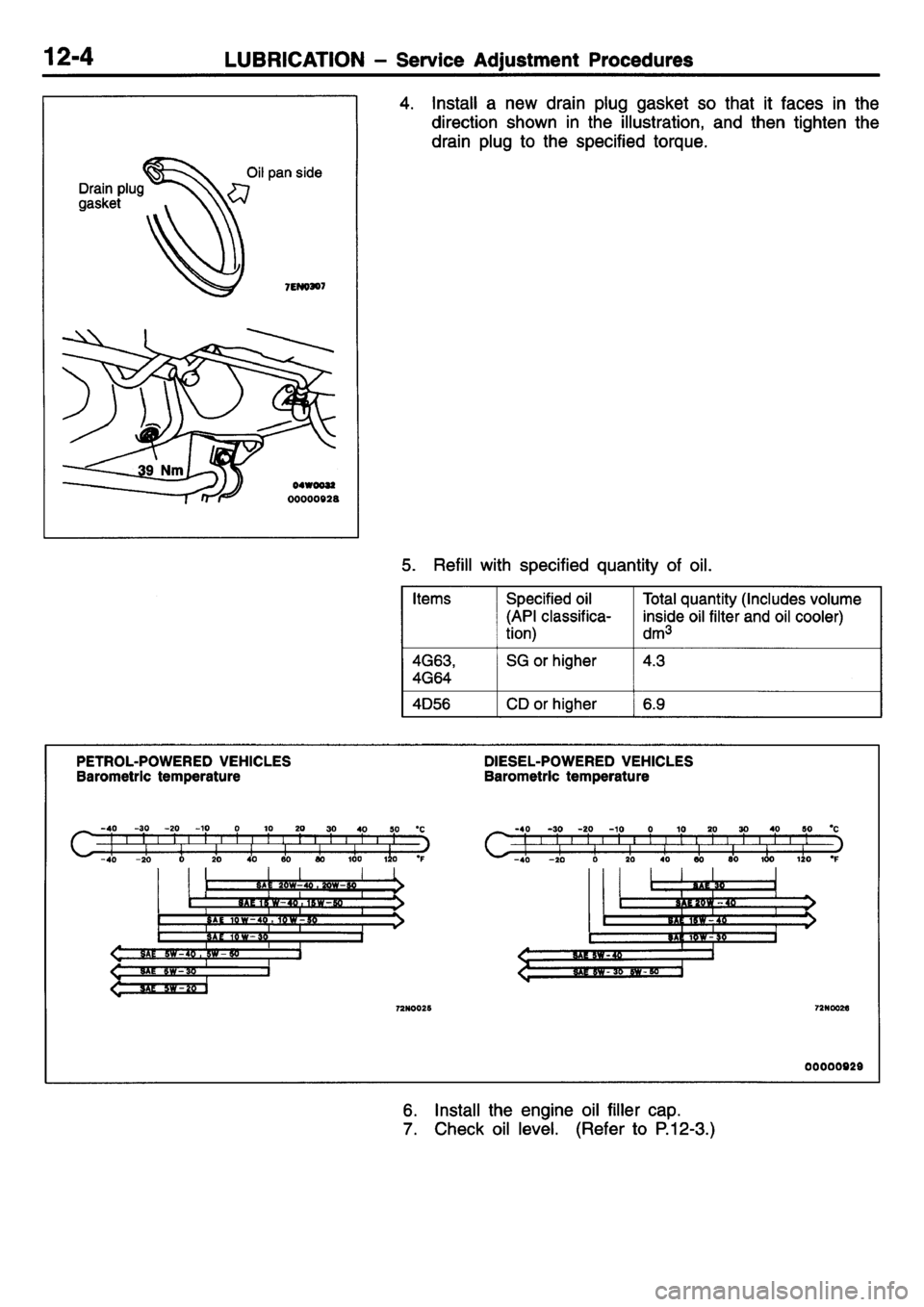 MITSUBISHI L400 1995  Workshop  Service Repair Manual 