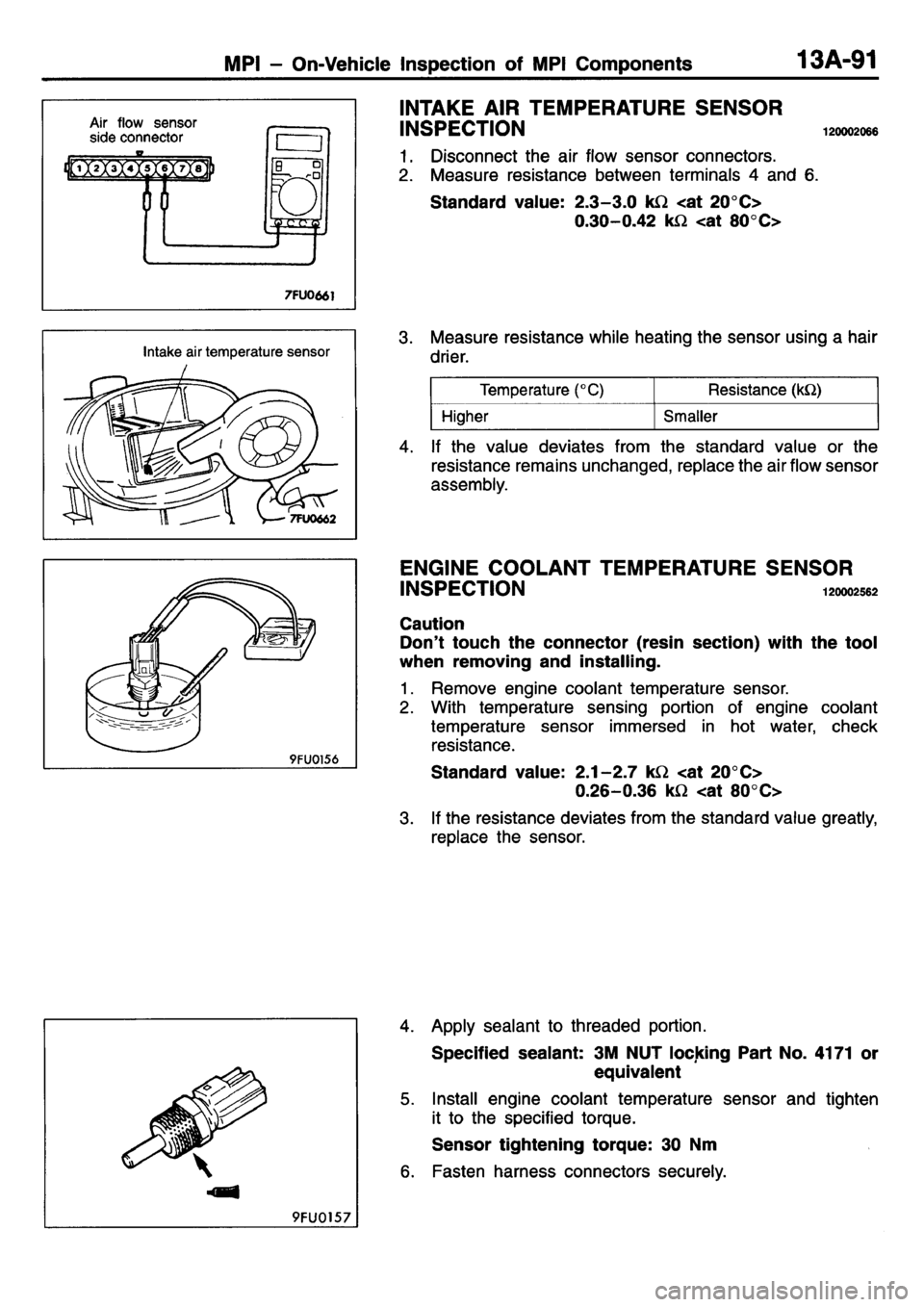 MITSUBISHI L400 1995  Workshop  Service Repair Manual 
