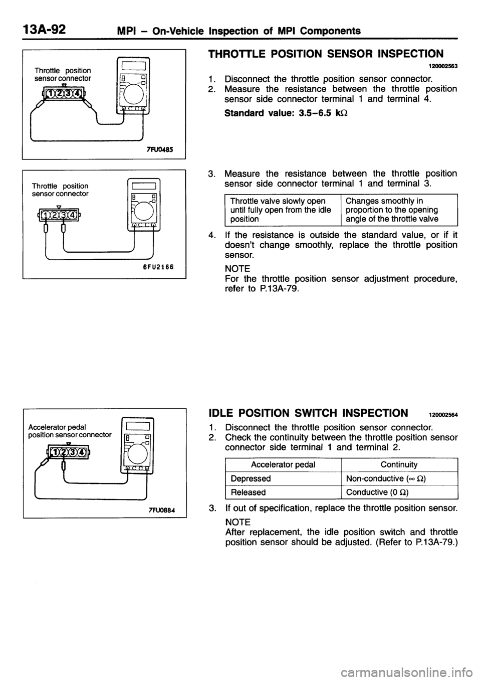 MITSUBISHI L400 1995  Workshop  Service Repair Manual 