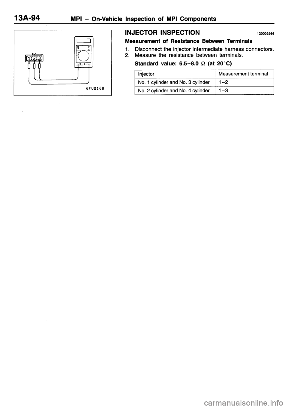MITSUBISHI L400 1995  Workshop  Service Repair Manual 