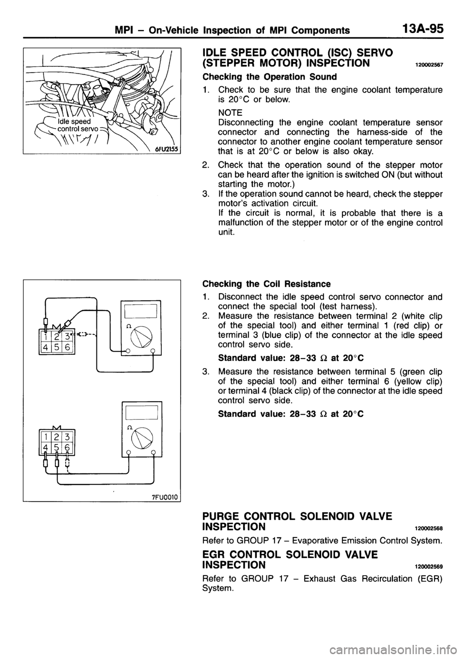 MITSUBISHI L400 1995  Workshop  Service Repair Manual 