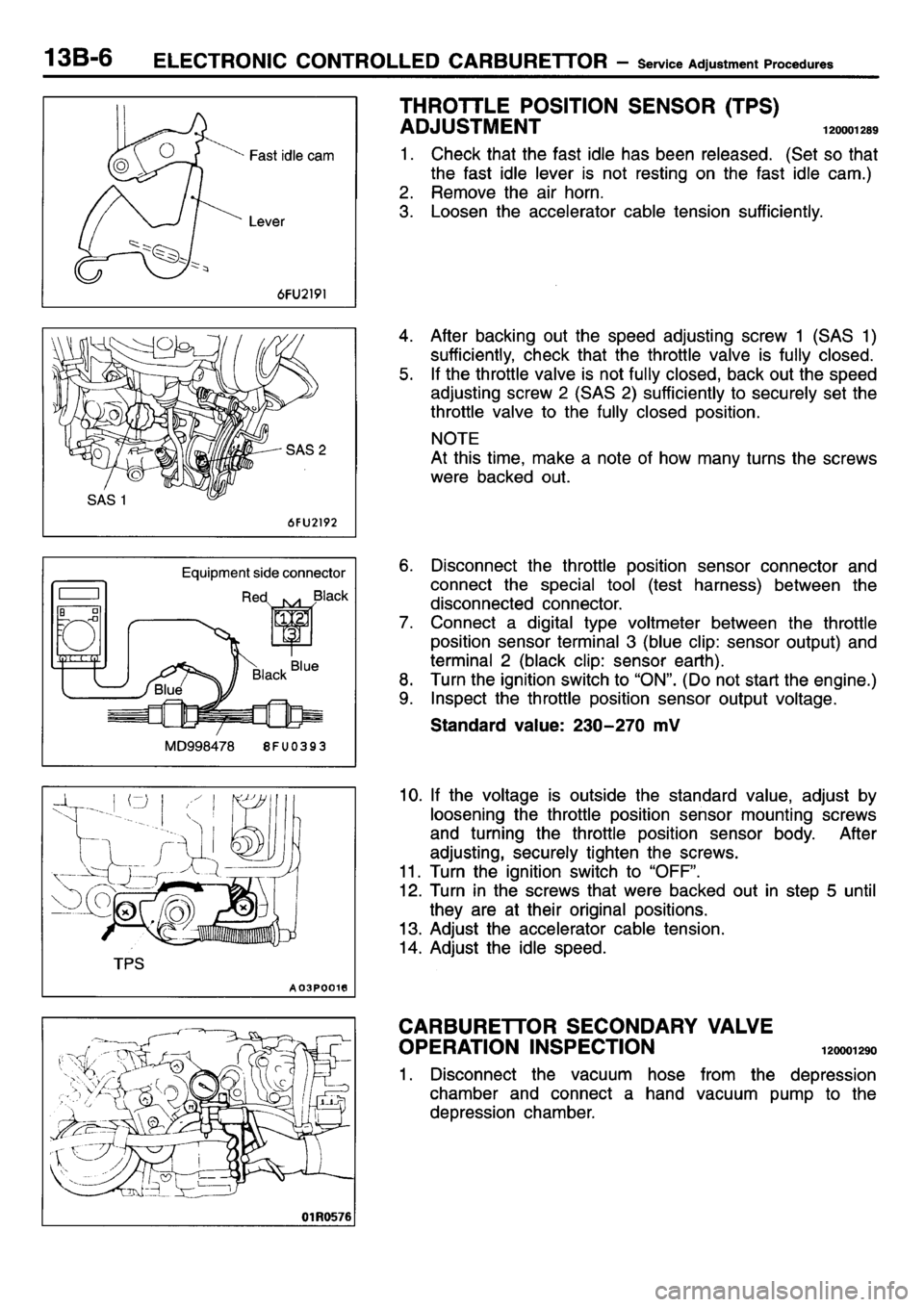 MITSUBISHI L400 1995  Workshop  Service Repair Manual 