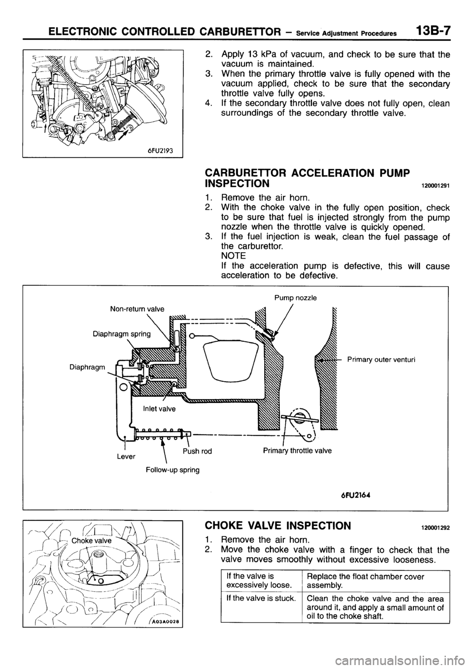 MITSUBISHI L400 1995  Workshop  Service Repair Manual 
