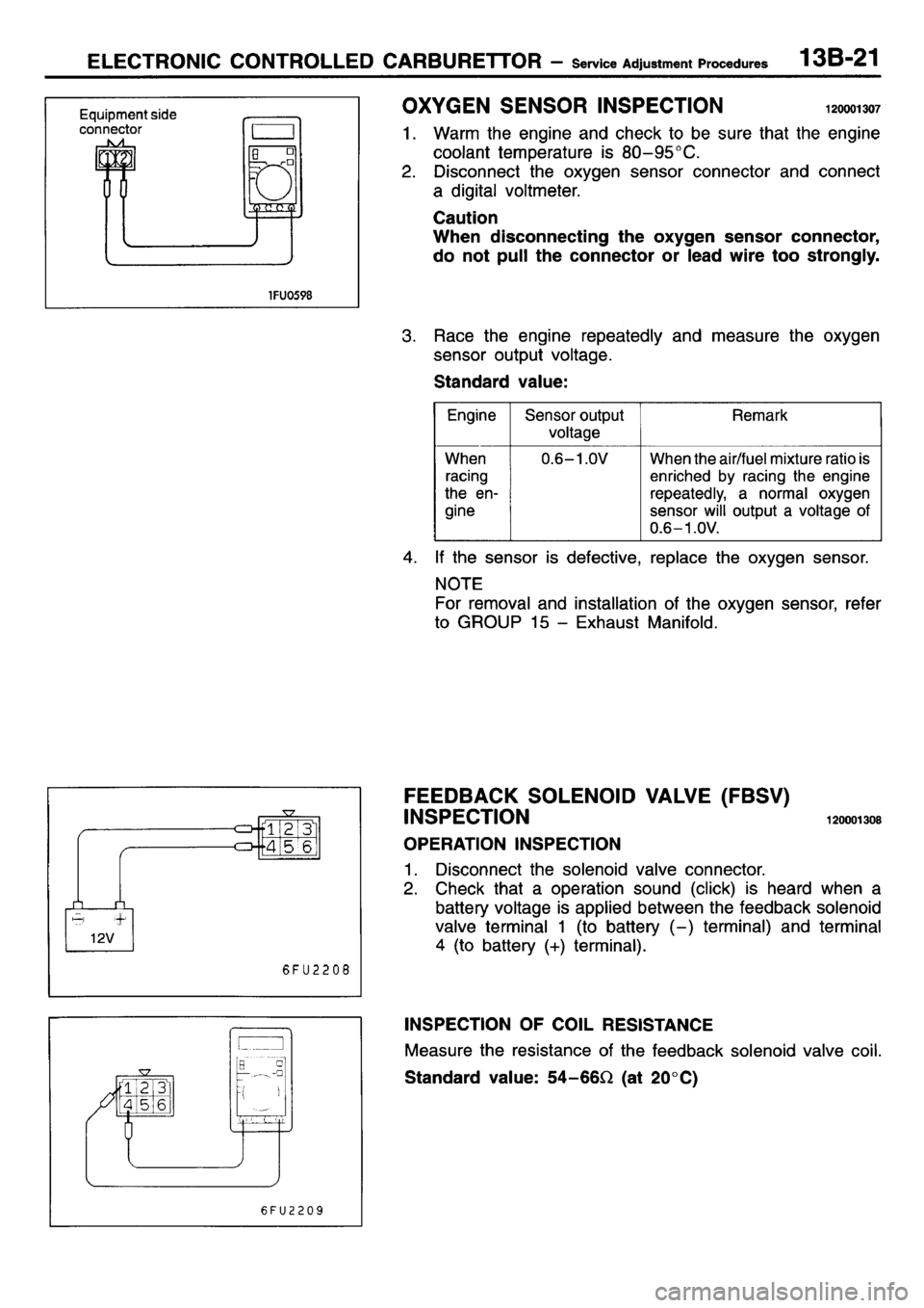 MITSUBISHI L400 1995  Workshop  Service Repair Manual 