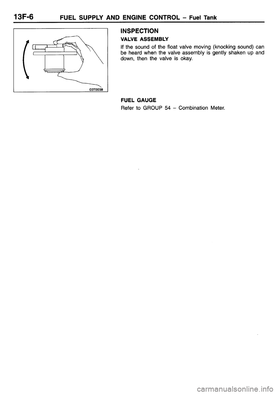 MITSUBISHI L400 1995  Workshop  Service Repair Manual 