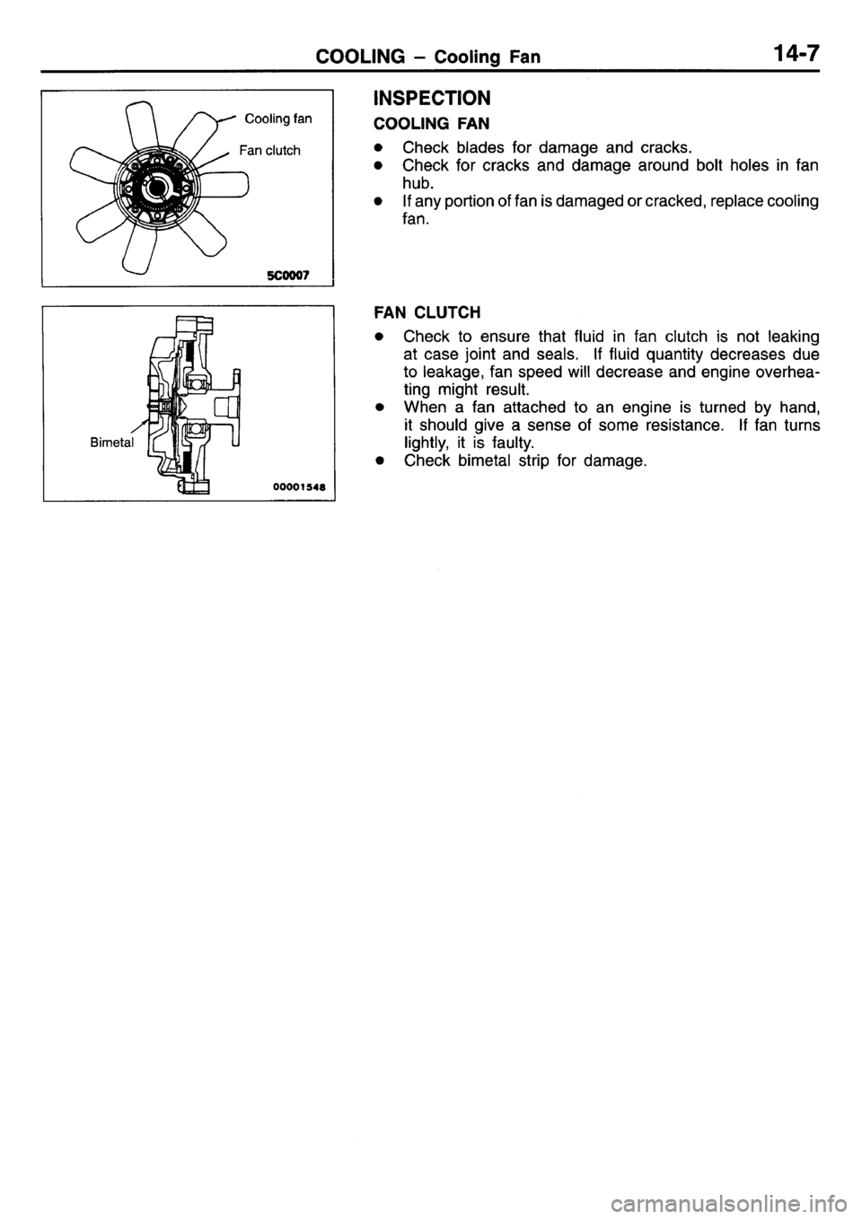 MITSUBISHI L400 1995  Workshop  Service Repair Manual 