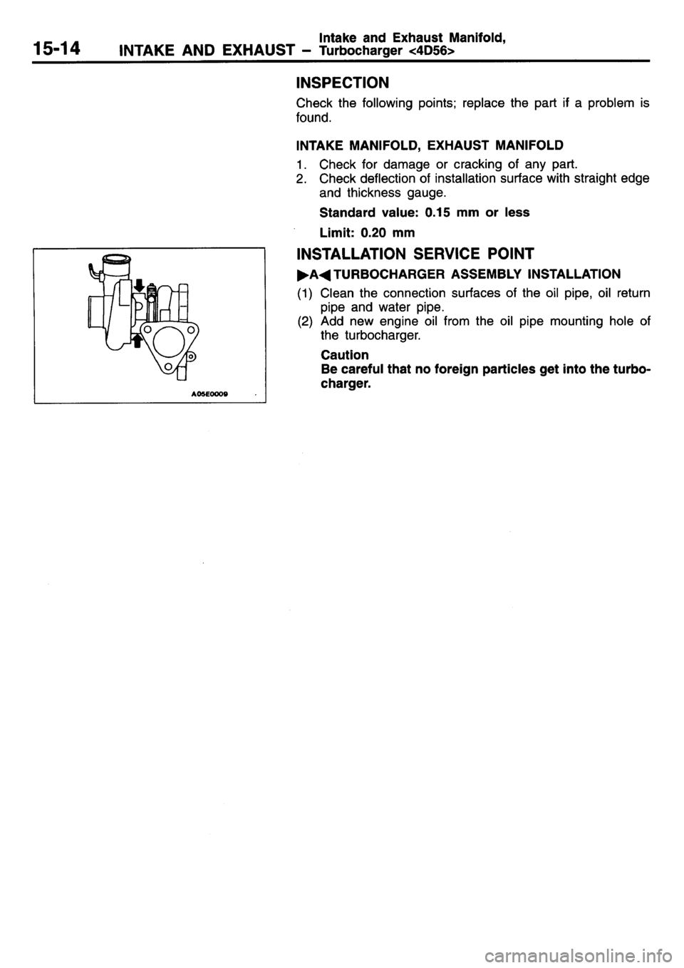MITSUBISHI L400 1995  Workshop  Service Repair Manual 