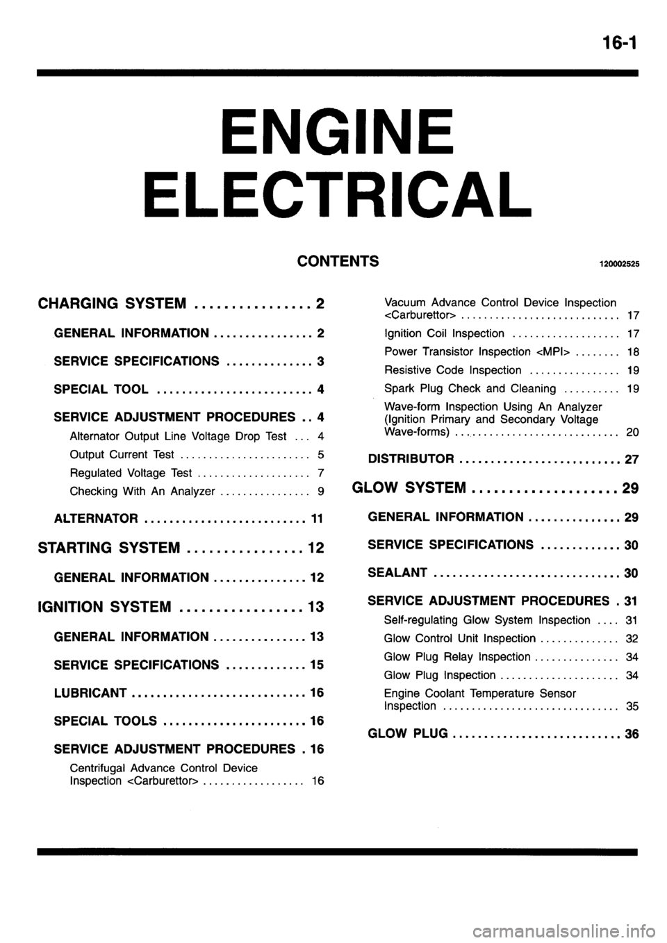 MITSUBISHI L400 1995  Workshop  Service Repair Manual 