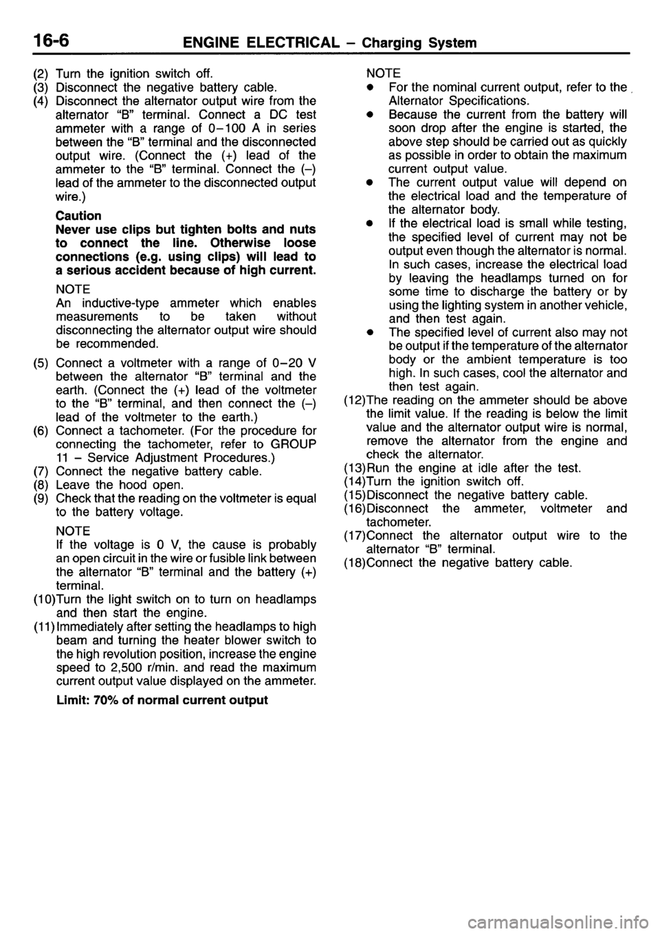 MITSUBISHI L400 1995  Workshop  Service Repair Manual 