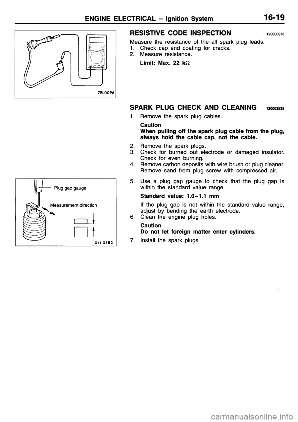 MITSUBISHI L400 1995  Workshop  Service Repair Manual 