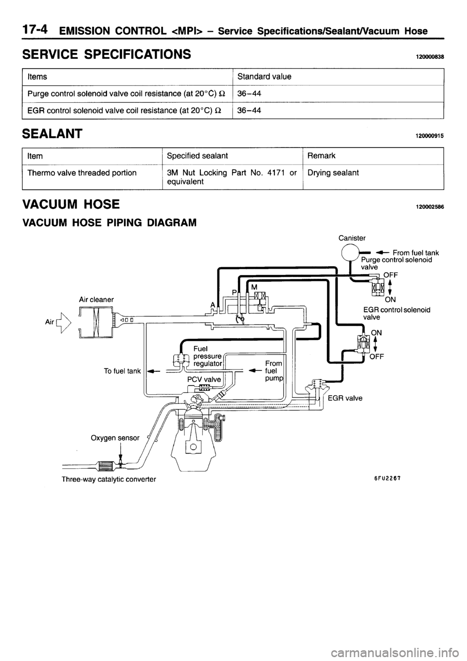 MITSUBISHI L400 1995  Workshop  Service Repair Manual 