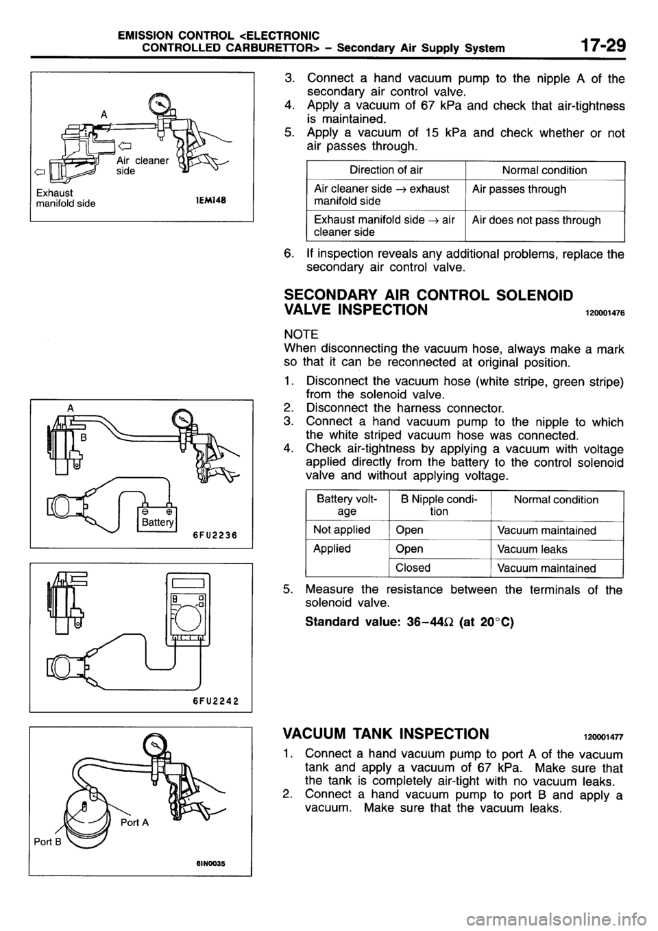 MITSUBISHI L400 1995  Workshop  Service Repair Manual 