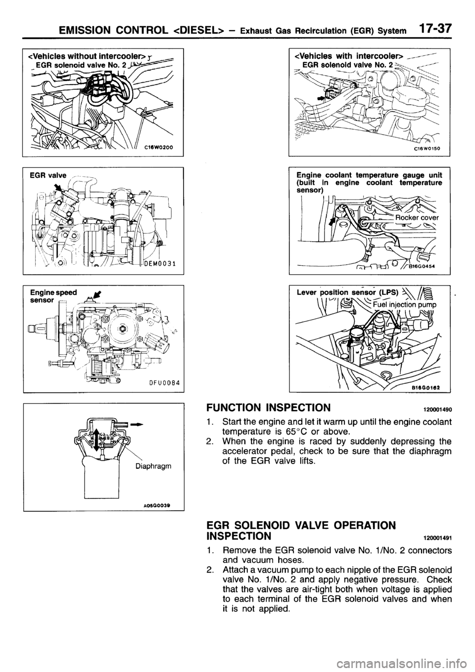 MITSUBISHI L400 1995  Workshop  Service Repair Manual 