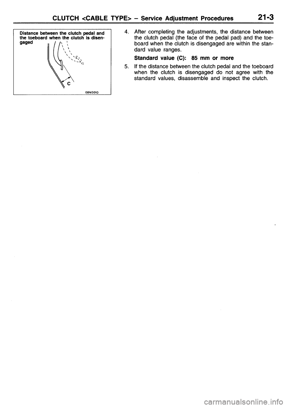 MITSUBISHI L400 1995  Workshop  Service Repair Manual 