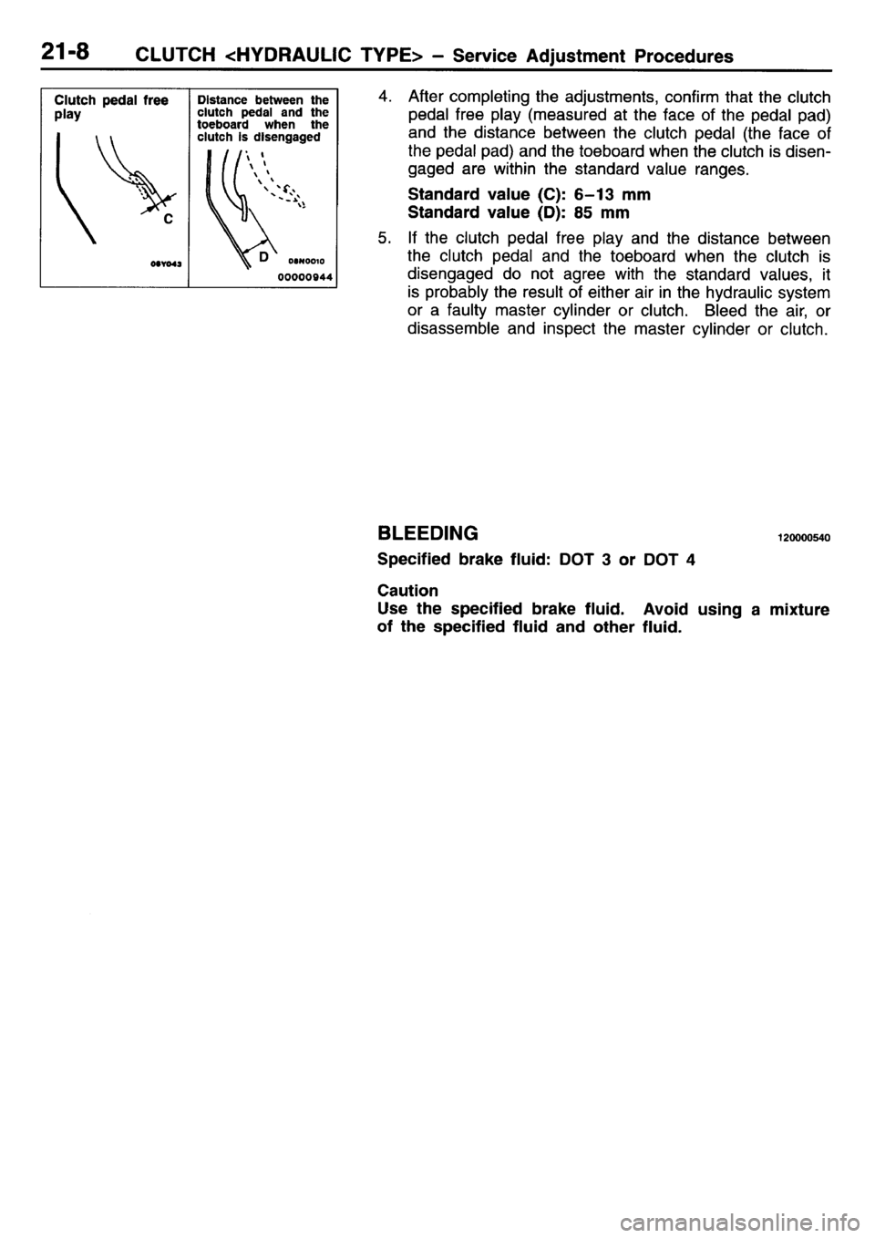MITSUBISHI L400 1995  Workshop  Service Repair Manual 