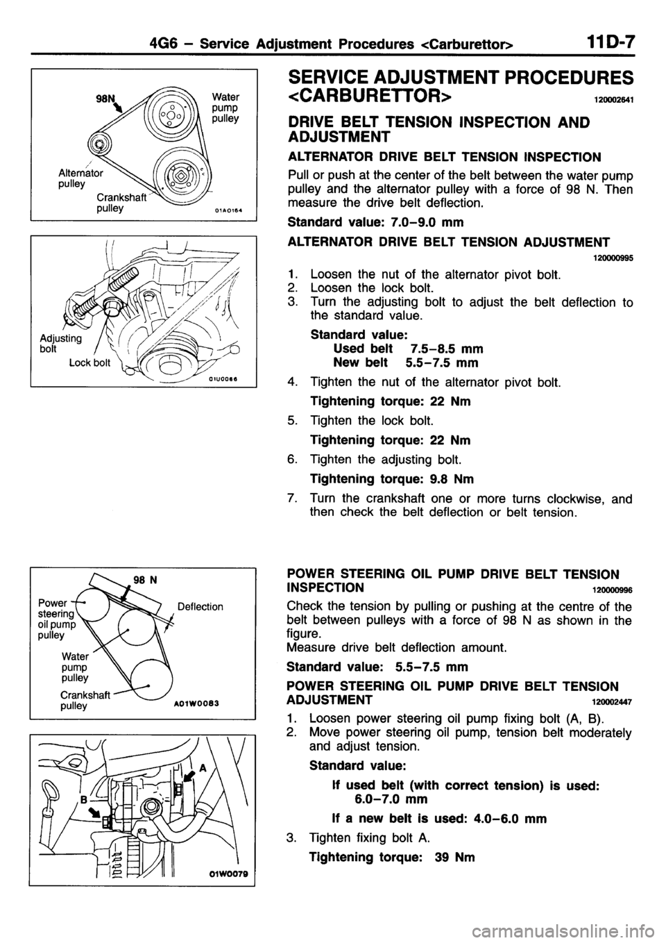 MITSUBISHI L400 1995  Workshop  Service Repair Manual 