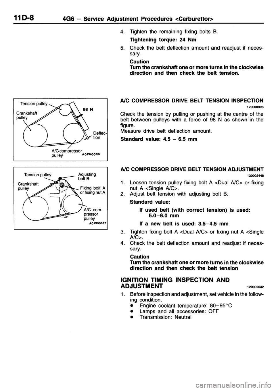 MITSUBISHI L400 1995  Workshop  Service Repair Manual 