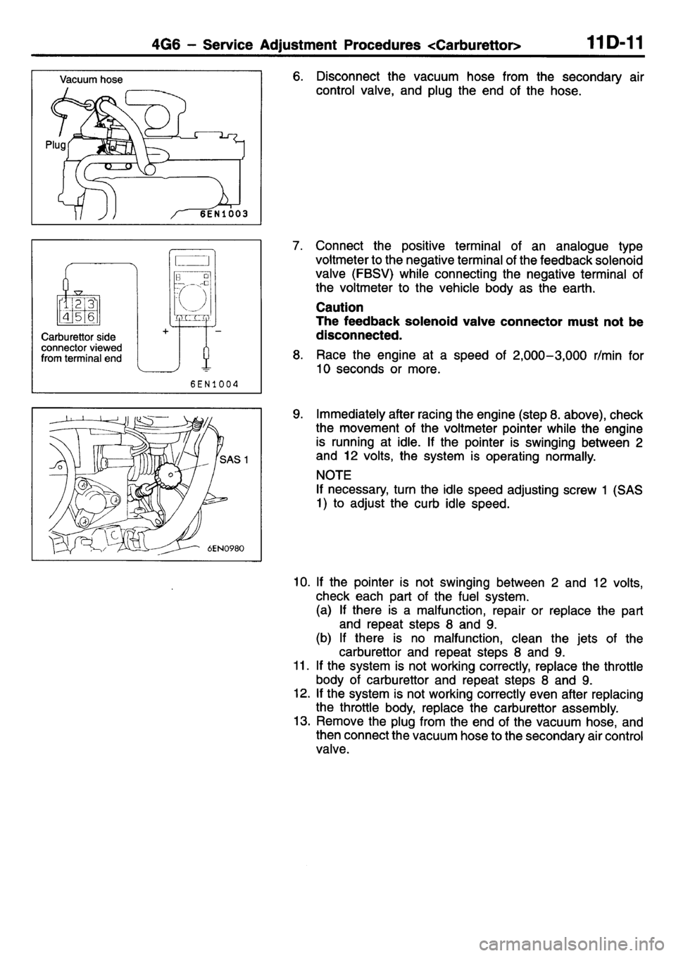 MITSUBISHI L400 1995  Workshop  Service Repair Manual 