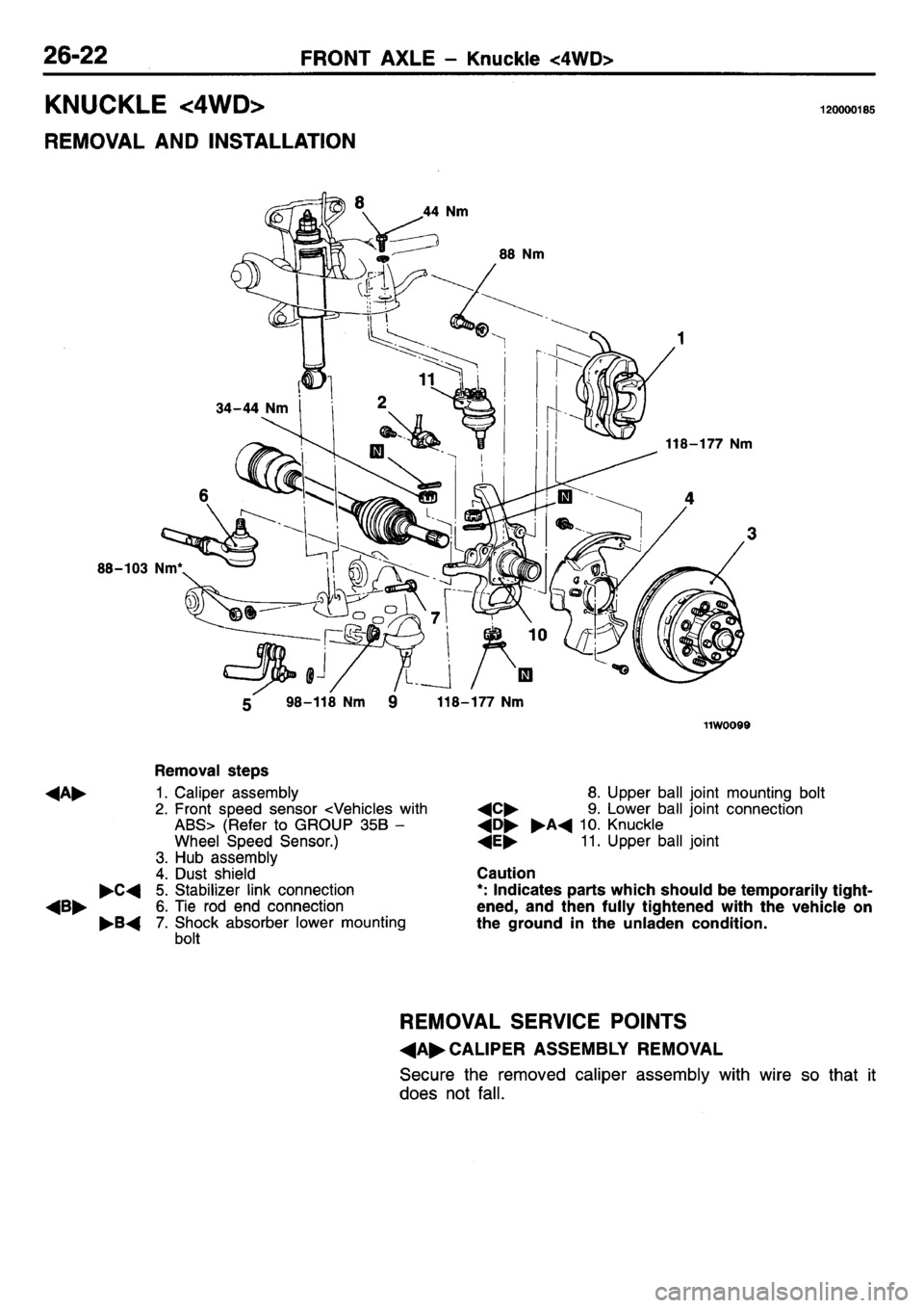 MITSUBISHI L400 1995  Workshop  Service Repair Manual 