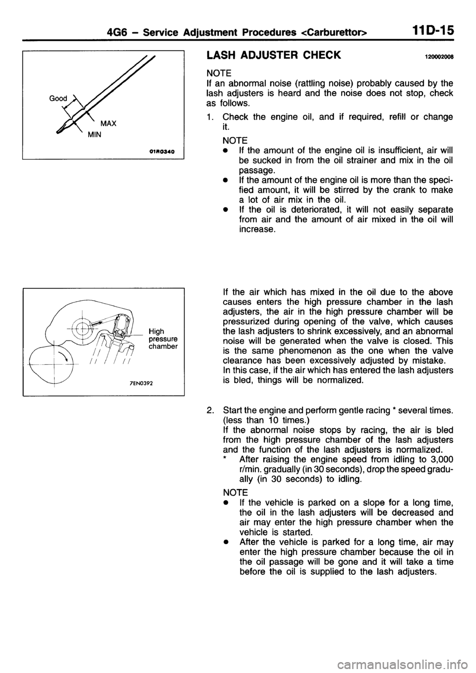 MITSUBISHI L400 1995  Workshop  Service Repair Manual 