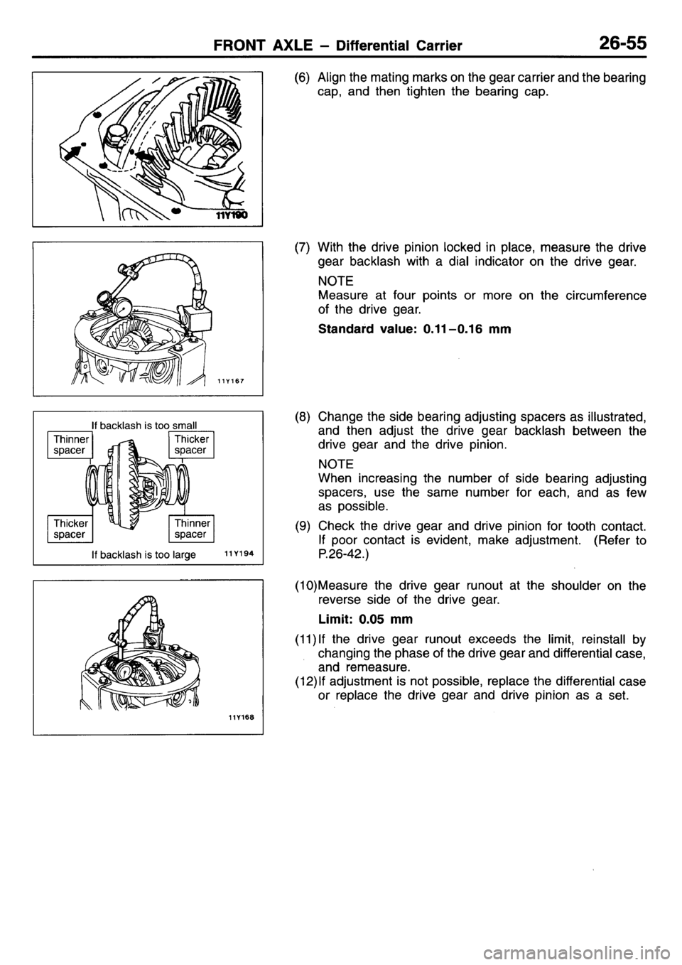 MITSUBISHI L400 1995  Workshop  Service Repair Manual 