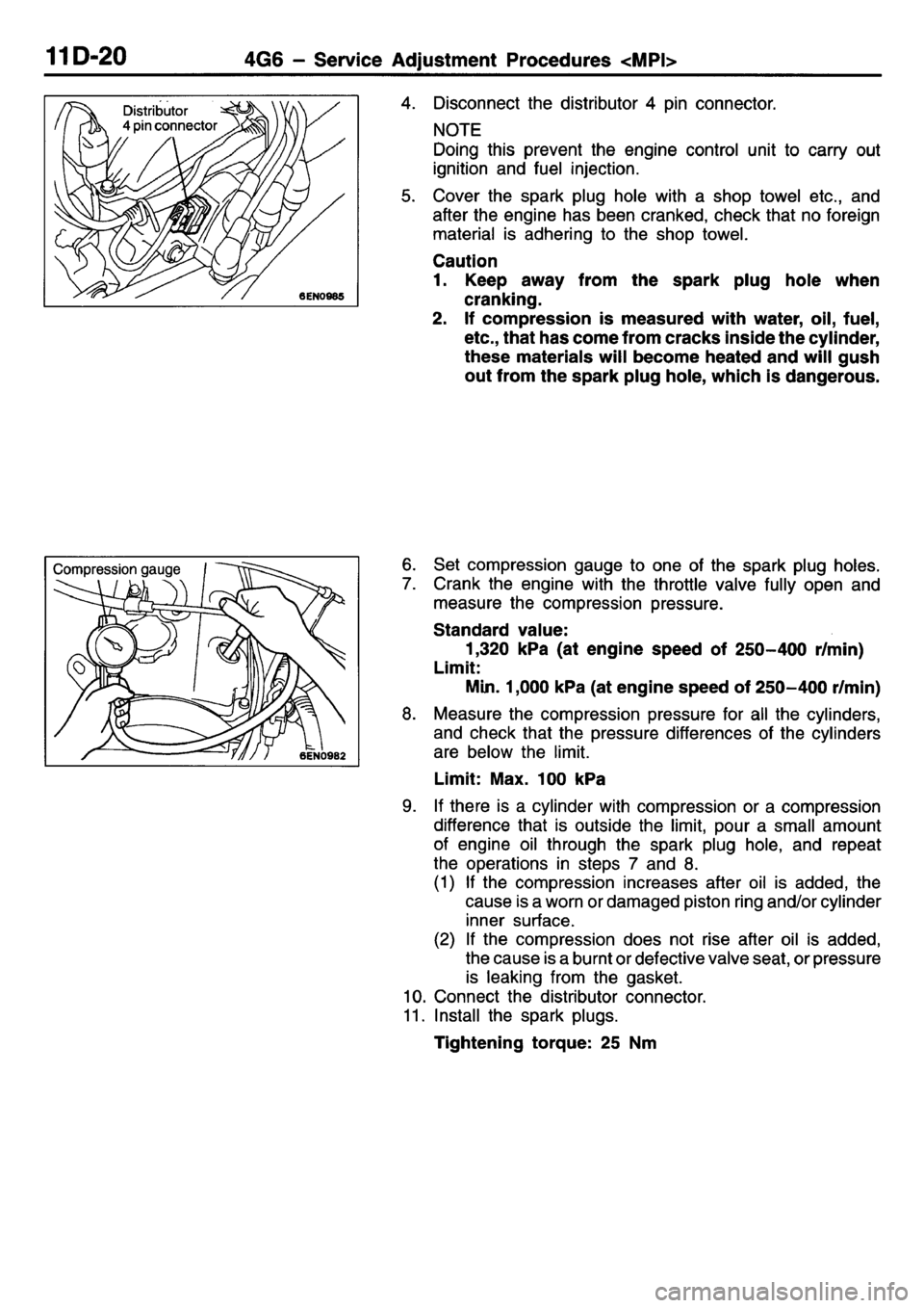 MITSUBISHI L400 1995  Workshop  Service Repair Manual 