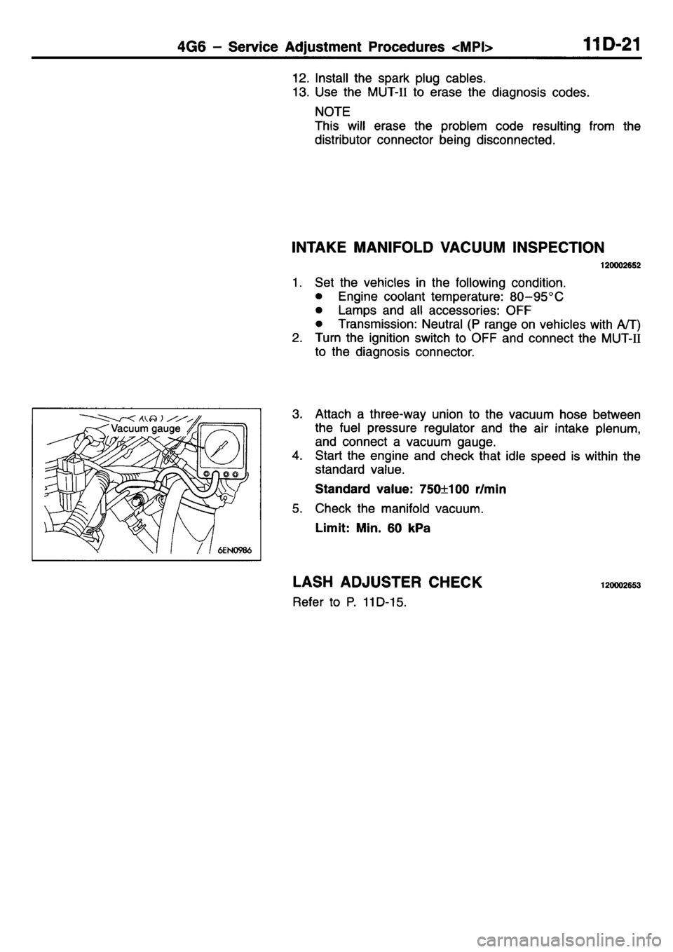 MITSUBISHI L400 1995  Workshop  Service Repair Manual 